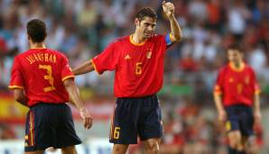 Fernando Hierro (Spanien): Bei seiner letzten WM führte die Real-Legende die Seleccion bis ins Viertelfinale, wo man gegen Südkorea im Elfmeterschießen ausschied. 2003 ging es zu Al Rayyan und 2004 zu den Bolton Wanderers, wo 2005 Schluss war.