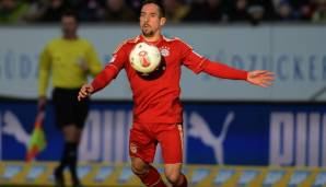 PLATZ 8: Franck Ribery - 14 Assists in der Saison 2012/13 für Bayern München. Im legendären Triple-Jahr blühte der Franzose richtig auf. Die Wahl zum Weltfußballer verpasste er anschließend knapp.