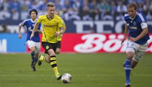 Platz 11: MARCO REUS - 13 Assists in der Saison 2013/14 für Borussia Dortmund. In der ersten Saison im BVB-Trikot erreichte Reus mit Dortmund gleich das Champions-League-Finale, was sie bekanntlich knapp mit 1:2 gegen Bayern verloren.