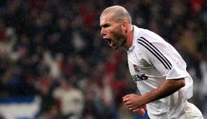 MITTELFELD - Zinedine Zidane (47 Jahre, Frankreich) - durchschnittliche Punktzahl: 4,35.