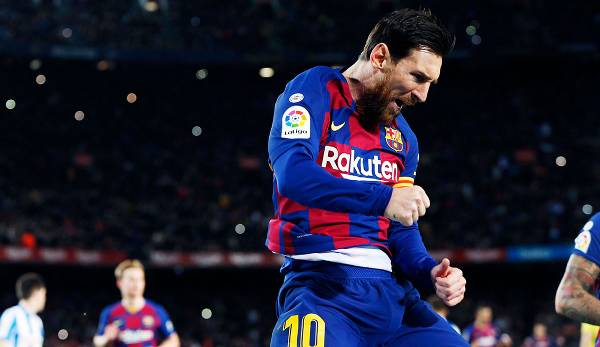 ANGRIFF - Lionel Messi (32 Jahre, Argentinien) - durchschnittliche Punktzahl: 4,69.