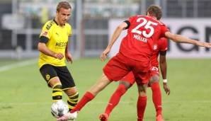 Platz 21: Mario Götze (Borussia Dortmund, Mittelfeld): 38,71 Prozent der 62 Zweikämpfe gewonnen.