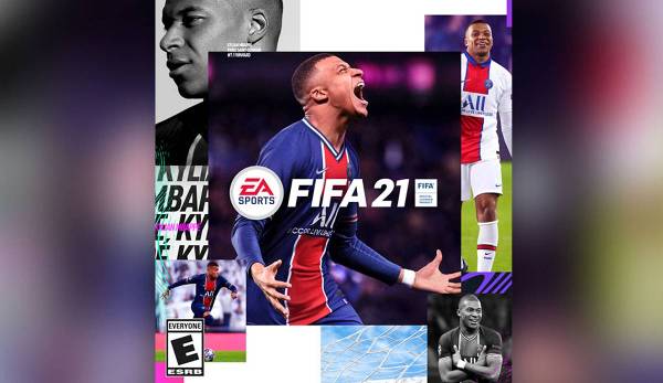 Kylian Mbappe ziert das Cover von FIFA 21.