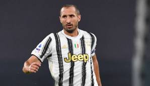 Platz 4: Giorgio Chiellini (Juventus Turin) - Grätschen: 88