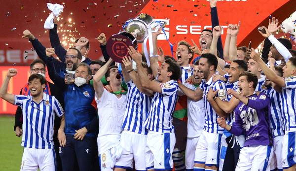 Real Sociedad San Sebastian gewann vor zwei Wochen die Copa del Rey der Vorsaison.