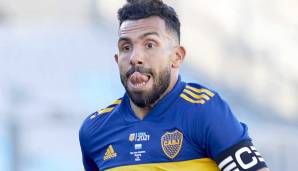CARLOS TEVEZ: Der 37-Jährige verlässt die Boca Juniors zum dritten Mal. Es sei "kein Abschied, es ist ein 'Bis bald'", sagte Tevez auf einer Pressekonferenz. Angeblich sind die MLS-Klubs Atlanta United und Inter Miami interessiert.