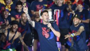2015 gewann Lionel Messi mit dem FC Barcelona zum letzten Mal die Champions League.