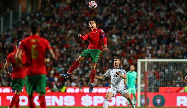 Auch Superstar Christiano Ronaldo muss mit Portugal in die Playoffs der WM-Qualifikation.