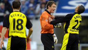 Februar 2003: Im Revierderby gegen Schalke attackiert Lehmann Mitspieler Marcio Amoroso verbal so übel, dass er von Schiedsrichter Herbert Fandel Gelb sieht. Es ist aber schon seine zweite - Gelb-Rot. Einer von sieben Platzverweisen in seiner Karriere.