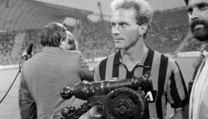 Platz 3 – KARL-HEINZ RUMMENIGGE: 6 Tore des Monats zwischen 1979 und 1984 für die deutsche Nationalmannschaft, den FC Bayern München und Inter Mailand