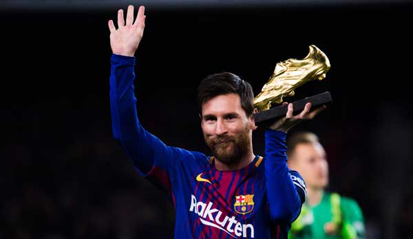 Insgesamt sechsmal gewann Lionel Messi bereits den Goldenen Schuh - Rekord.