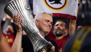 Jose Mourinho komplettierte mit dem Conference-League-Triumph seine Titelsammlung.