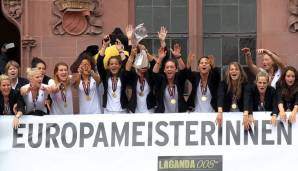 2013 gewannen die deutschen Damen zuletzt die EM. Sehen wir solche Bilder bald erneut?