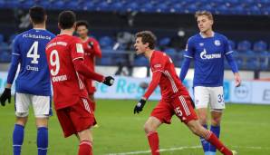 Bayern vs. Schalke: 9 S, 1 U, 0 N - Torverhältnis: 33:3 - Beste FCB-Torschützen: Lewandowski (12), Müller, Gnabry (beide 5), beste S04-Torschützen: Kutucu, Di Santo, Naldo (alle 1).