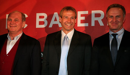 Klinsmann, Pressekonferenz, Hoeneß, Bayern, München