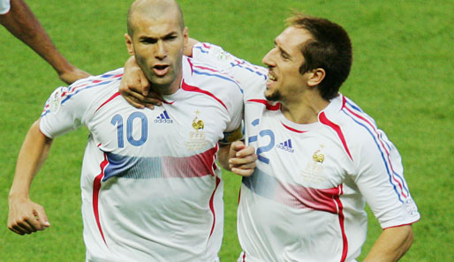 Zidane, Ribery