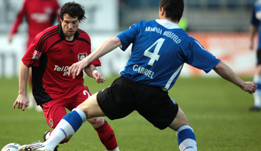 Auf Gonzalo Castros Dribblings muss Bayer Leverkusen gegen Arminia Bielefeld verzichten.
