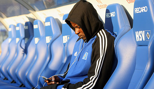 Für Thimothee Atouba wird es sehr einsam auf der Bank des Hamburger SV