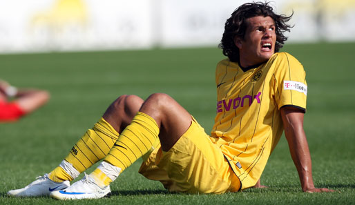 Nelson Valdez wird Borussia Dortmund auch im Spiel gegen Bielefeld fehlen