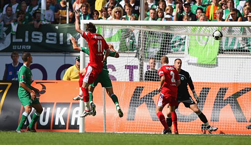 In der Hinrunde behielt der VfL Wolfsburg gegen den 1. FC Köln mit 2:1 die Oberhand
