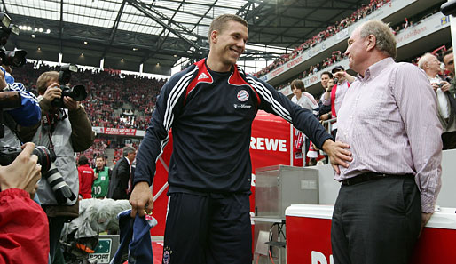 Am 13. September 2008 trat Bayern beim FC an. Poldi wurde in Köln wie ein Held gefeiert