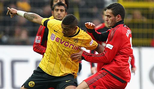 Renato Augusto (rechts) und Bayer Leverkusen boten in Dortmund eine tolle Leistung