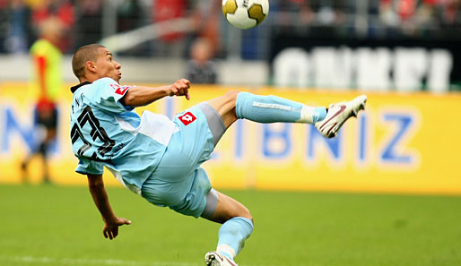 Marcel Ndjeng war im Juni 2007 von Arminia Bielefeld nach Mönchengladbach gekommen