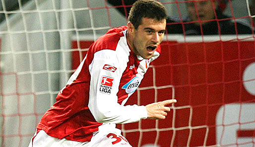 Branko Jelic sorgte mit seinem Treffer für den zweistelligen Erfolg der Lausitzer
