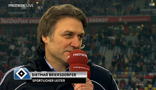 Dietmar Beiersdorfer hat kein Verständnis für den Protest von Borussia Mönchengladbach