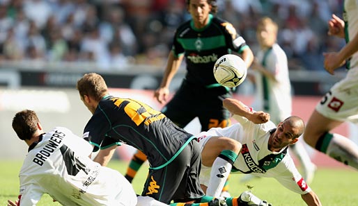 Werder musste sich in der Hinrunde in Gladbach 2:3 geschlagen geben