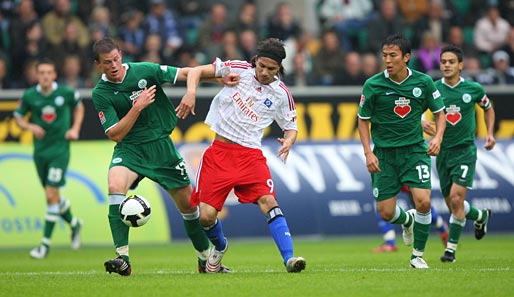 Der VfL Wolfsburg schickte den HSV in der Vorrunde mit 3:0 nach Hause