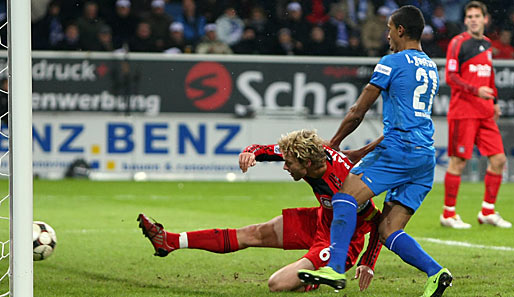 Bayer Leverkusen war beim Spitzenspiel in Hoffenheim immer einen Schritt schneller als der Gegner