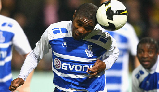 Cedric Makiadi traf in dieser Spielzeit schon elf Mal für den MSV Duisburg