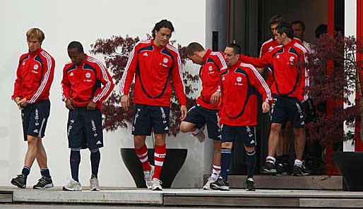 Um kurz nach 16 Uhr am Dienstag wurden die Bayern-Stars zum Training gebeten