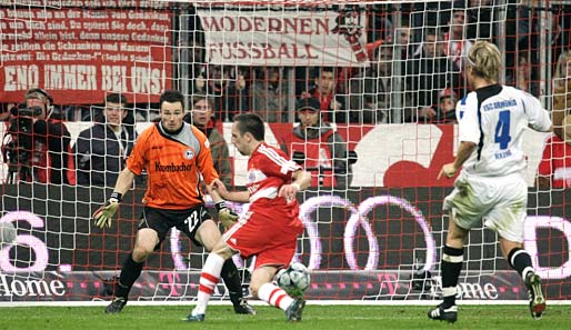 In der Vorrunde mühten sich die Bayern zuhause gegen Bielefeld zu einem 3:1