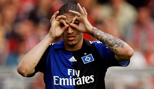 Der Hamburger SV um Paolo Guerrero blickt dem Saisonfinale optimistisch entgegen