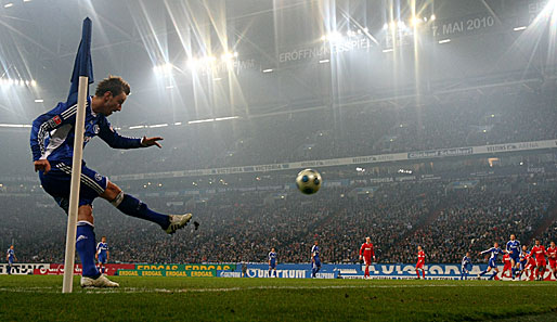 So sah man ihn in letzter Zeit selten: Ivan Rakitic auf dem Feld für den FC Schalke