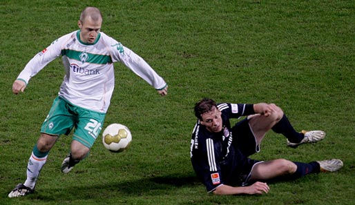 Daniel Jensen absolvierte in dieser Saison erst elf Spiele für Werder Bremen