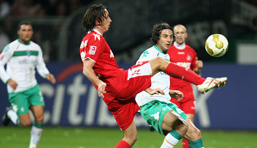 Werder Bremen gewann die Hinrundenpartie gegen Köln mit 3:1
