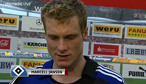 Marcell Jansen musste mit dem Hamburger SV eine bittere Pleite beim VfB Stuttgart hinnehmen