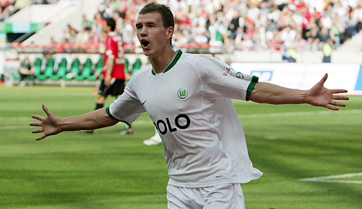 Edin Dzeko wird derzeit von europäischen Top-Klubs umworben