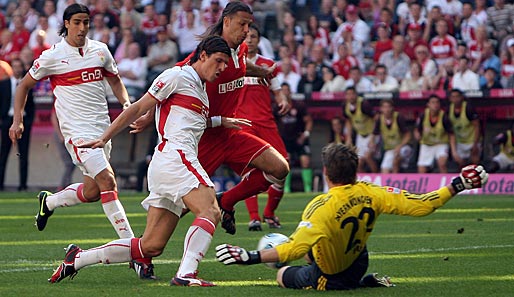 Mario Gomez bestritt am 23. Mai sein vorerst letztes spiel gegen den FC Bayern