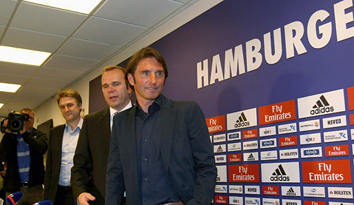 Der Hamburger SV stellt seinen neuen Trainer Bruno Labbadia vor
