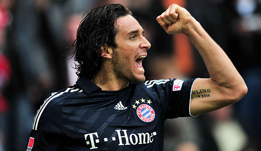 Luca Toni wechselte 2007 vom AC Florenz zum FC Bayern München