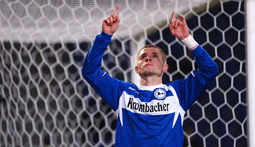 Artur Wichniarek erzielte in der abgelaufenen Saison 13 Tore für Arminia Bielefeld