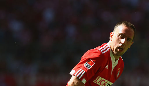 Franck Ribery machte in der letzten Saison neun Tore für den FC Bayern