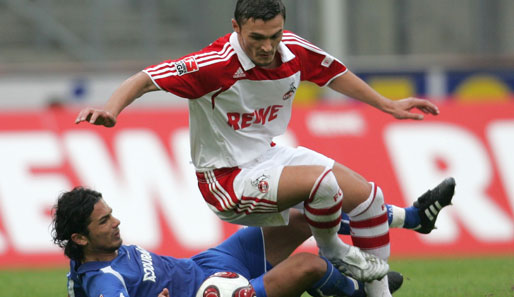 Aleksandar Mitreski (o.) spielte vor seiner Nürnberger Zeit beim 1. FC Köln