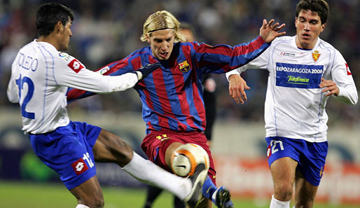 Der argentinische Stürmer Maxi Lopez spielte von Januar 2005 bis Juni 2006 beim FC Barcelona