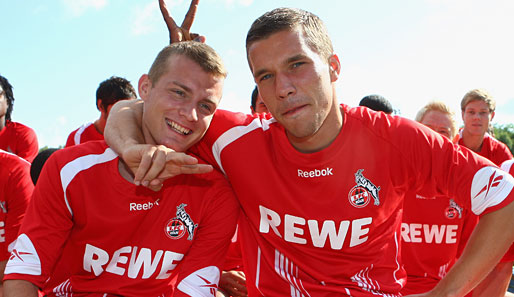 Der Spaß ist zurück. Lukas Podolski ist in seiner Heimat Köln der gefeierte Held