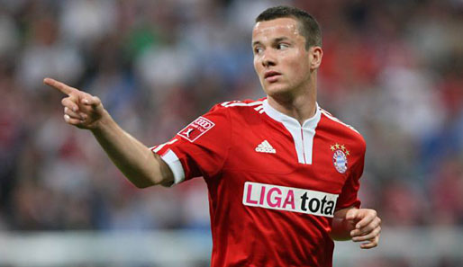 Akexander Baumjohann steht vor seinem Startelf-Debüt für den FC Bayern